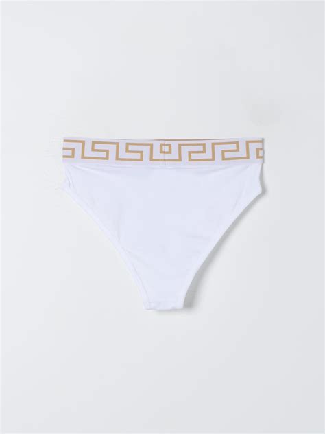 completo intimo donna bianco versace|Intimo bianco Versace, Collezione Primavera 2024 .